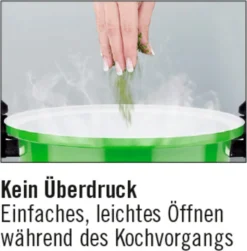 Energiespartopf Ceramica Green 24cm, 6 Ltr. -Küchenzauber Günstiges Geschäft 7b5fced9eed89d501ed30f710ad59c7c