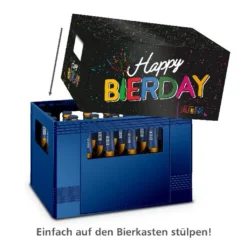 Itenga Bierkasten Geschenkverpackung Happy Bierday Hülle Zum Aufstecken Auf Bierkasten -Küchenzauber Günstiges Geschäft 7c17b99dd8f1462374ba42c0e76b0cdb