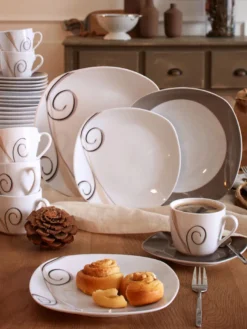 Van Well 18tlg. Kaffeeservice Porzellan Weiß 18 Tlg. -Küchenzauber Günstiges Geschäft 7dc7b294c4b2e75d5d1f998b61d0da4b