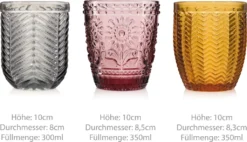 Sänger SÄNGER Trinkgläser Set Porto 6 Teilig -Küchenzauber Günstiges Geschäft 802245be733cf791367e957eb802832d