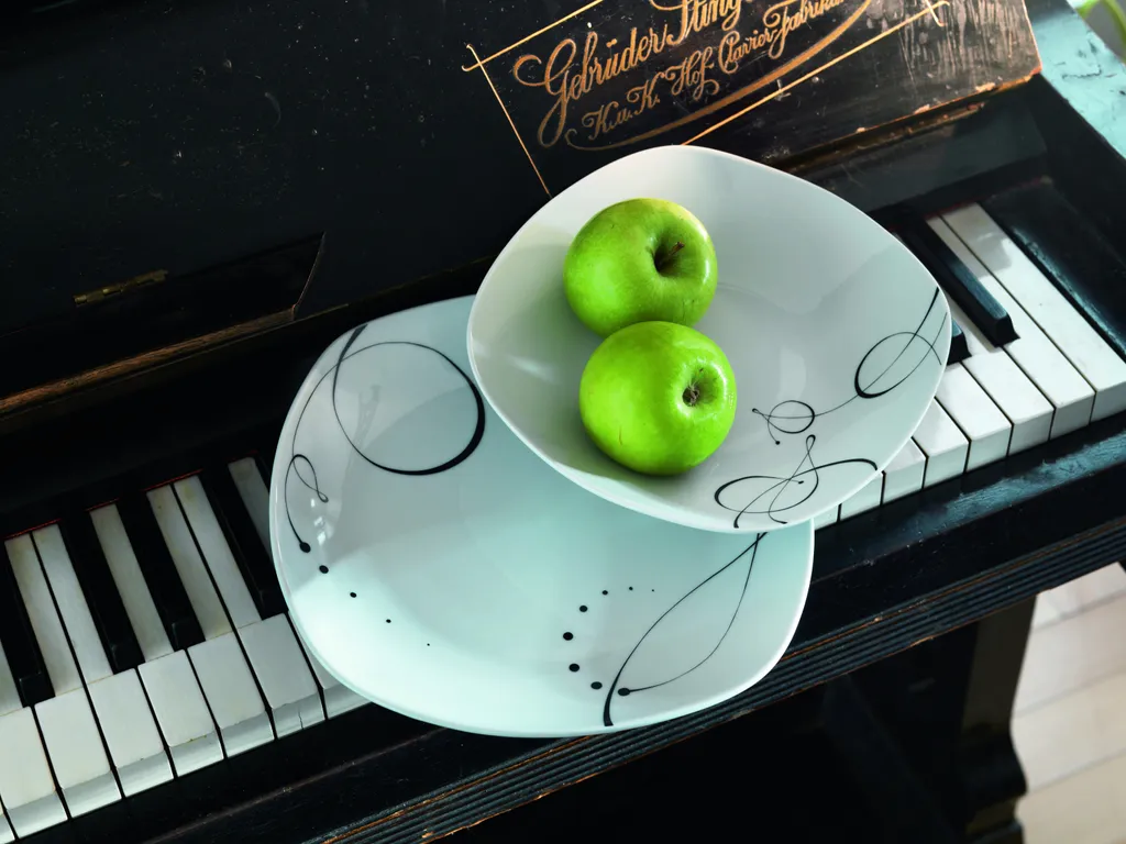 Mäser 921344 Chanson Kombiservice, Für 6 Personen, Weiß, 30-teilig (1 Set) 3 Mäser 921344 Chanson Kombiservice, Für 6 Personen, Weiß, 30-teilig (1 Set) – Bild 3