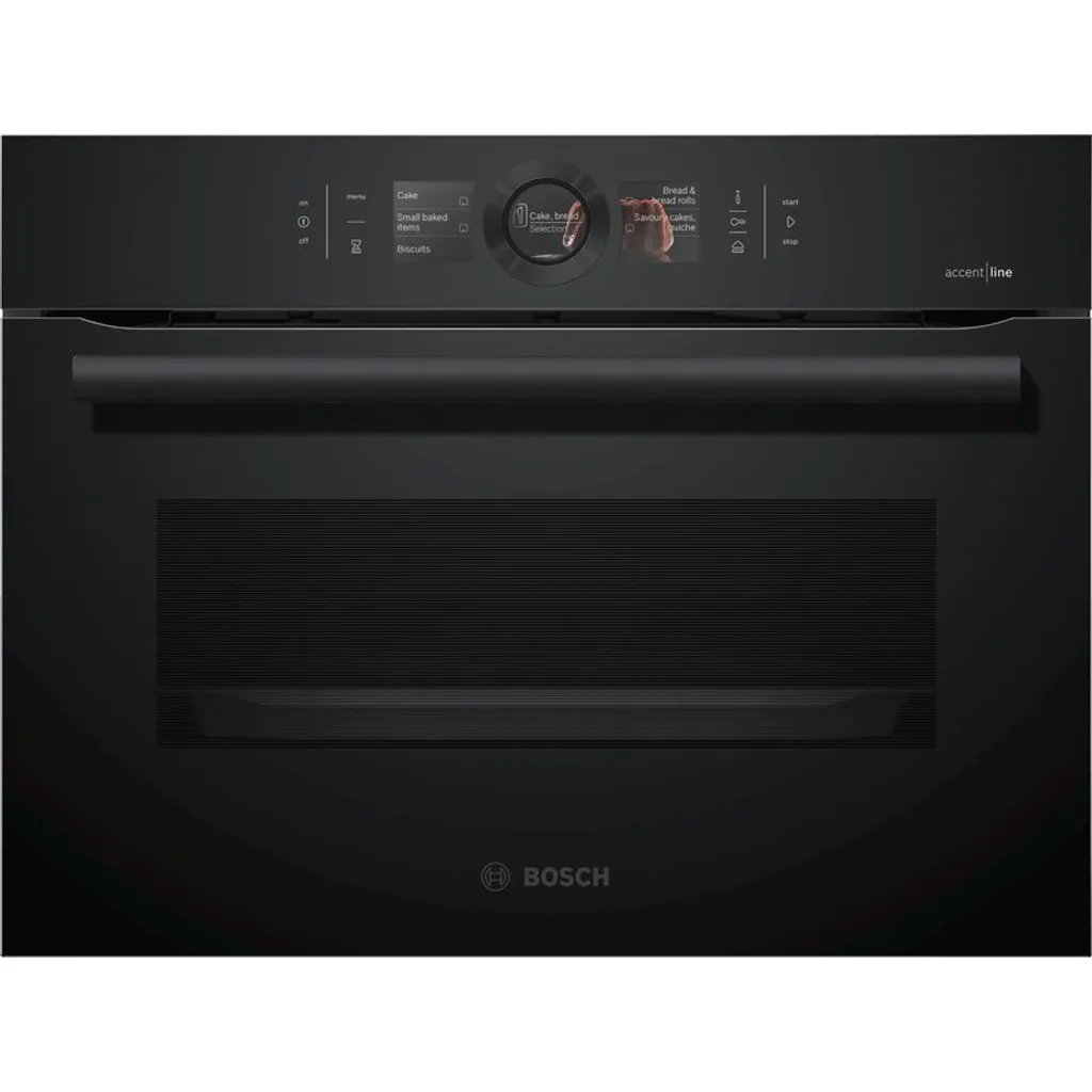 Bosch CSG856RC7, Serie | 8, Einbau-Kompaktdampfbackofen, 60 Cm, Carbon Black 1 Bosch CSG856RC7, Serie | 8, Einbau-Kompaktdampfbackofen, 60 Cm, Carbon Black