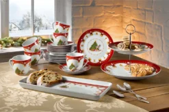 Van Well 18tlg. Kaffeeservice 'Weihnachtszauber' -Küchenzauber Günstiges Geschäft 85bfa4857f1cc11ee31d14a8481bce9a