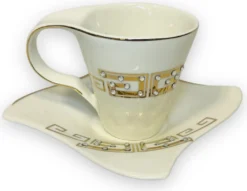 12-teiliges Medusa Mäander Kaffeeservice Mit Goldschliff Kaffeetassen Für 6 Personen 6 Tassen + 6 Untertassen Weiß-Gold Genießen Servieren Kaffee 10 12-teiliges Medusa Mäander Kaffeeservice Mit Goldschliff Kaffeetassen Für 6 Personen 6 Tassen + 6 Untertassen Weiß-Gold Genießen Servieren Kaffee -Küchenzauber Günstiges Geschäft 85fdbcbedd792d1d0906c46437521041