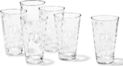 LEONARDO 012684 Optic Longdrinkbecher, Glas, 300 Ml, Ø 8 X 13 Cm, Klar (6 Stück) -Küchenzauber Günstiges Geschäft 8738dbabd36ebaefb1dec6f2d4b8e15b