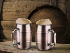 APS Bierkrug 2-er Set Humpen Aus Edelstahl Kupferbecher Bierseidel Metallbecher -Küchenzauber Günstiges Geschäft 88aa043f58b81bf01414e84bf94c4b11