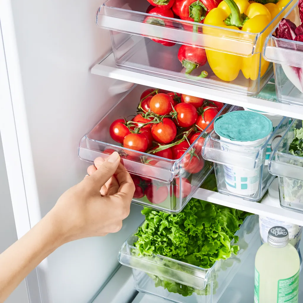 ROTHO SET Kühlschrankorg. PP 3 Tlg. MB LOFT, Farbe:Transparent 2 ROTHO SET Kühlschrankorg. PP 3 Tlg. MB LOFT, Farbe:Transparent – Bild 2