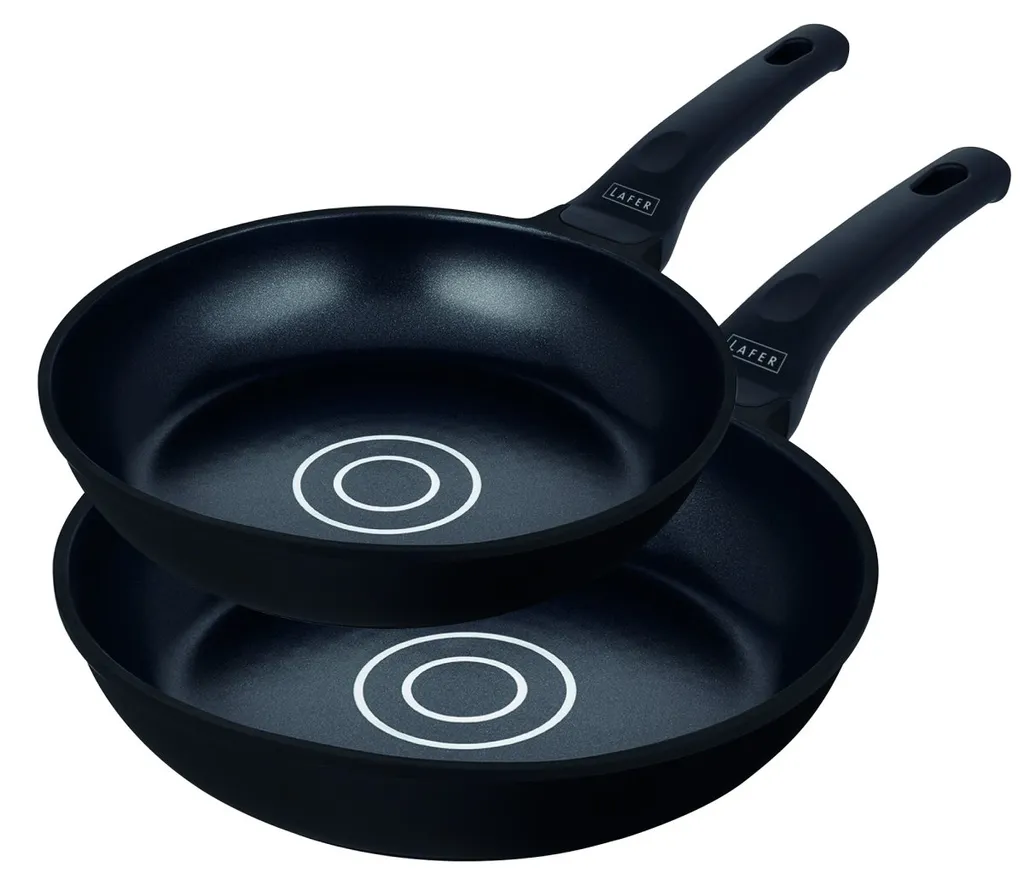 ELO Pfannen - Set LAFER, Pfannen Aus Aluminium Mit Edelstahlbodenplatte Und Antihaftveredelung, Pfanne Für Ceran-, Gas-, Elektro-, Induktionsherde - Spülmaschinengeeignet, Menge: 1 X 2er Set 1 ELO Pfannen - Set LAFER, Pfannen Aus Aluminium Mit Edelstahlbodenplatte Und Antihaftveredelung, Pfanne Für Ceran-, Gas-, Elektro-, Induktionsherde - Spülmaschinengeeignet, Menge: 1 X 2er Set