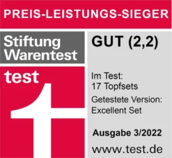 ELO Edelstahl Topfset 6-tlg Excellent, 72907 -Küchenzauber Günstiges Geschäft 8ddb82bdd6a41c3a6398f18204827152