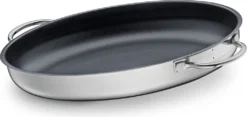 Küchenprofi Fischpfanne Oval 38 Cm Pfanne Edelstahl Antihaft