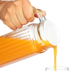 Relaxdays Saftkrug Glas 1 L -Küchenzauber Günstiges Geschäft 917cd6b12ec2c2982a4412be9bdf3b38