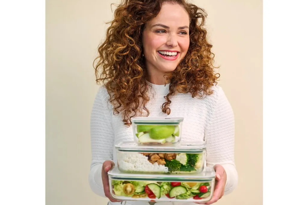 Mepal - Glas Frischhaltedose Easyclip 1000 Ml - Nordic Sage 2 Mepal - Glas Frischhaltedose Easyclip 1000 Ml - Nordic Sage – Bild 2