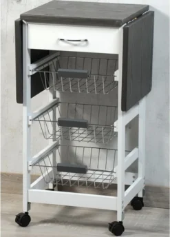 Kesper Küchenwagen Mit Erweiterbarer Arbeitsfläche 2581613 -Küchenzauber Günstiges Geschäft 91a2d92b3f2b65c85c0c75b596603694