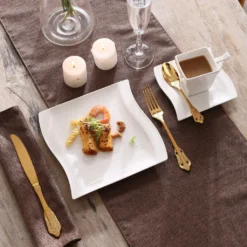 MALACASA, Serie Flora, 18 Tlg . Set Cremeweiß Porzellan Kaffeeservice Geschirrset Mit Je 6 Kuchenteller, 6 Tasse 220ml, 6 Untertasse Für 6 Personen 11 MALACASA, Serie Flora, 18 Tlg . Set Cremeweiß Porzellan Kaffeeservice Geschirrset Mit Je 6 Kuchenteller, 6 Tasse 220ml, 6 Untertasse Für 6 Personen -Küchenzauber Günstiges Geschäft 91b8bec01debdb26bdbda7f25bfc050f