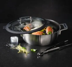 Rösle Schmorpfanne/Dampfgarer Mit Deckel Ø 28cm Silence Pro -Küchenzauber Günstiges Geschäft 925ad4f87ecfc6fe787c7f1582e46641