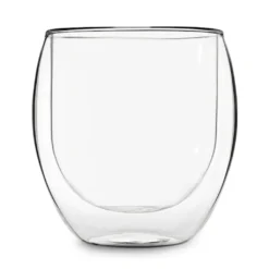 DUOS 6X 410ml Jumbo Doppelwandige Thermo-Gläser + 6X Edelstahl-LÖFFEL, Für Latte Macchiato, Cocktails, Vorspeisen By Feelino -Küchenzauber Günstiges Geschäft 930b2ce75be5ab1874eaac19261c5750