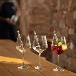 Nachtmann Gin&Tonic + 4 Glastrinkhalme 7574/8tlg. Tastes Good 103143 -Küchenzauber Günstiges Geschäft 93e47f2182b27937246b5fbbe0467f28