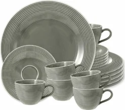 Seltmann Weiden Kaffeeservice Beat Grau Einfarbig/Relief Modern -Küchenzauber Günstiges Geschäft 94d6f7aeb3788cb2c21edda9b76e90b2