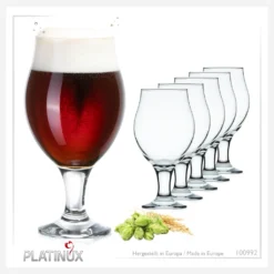 Biertulpen Biergläser Set 6 Teilig 500ml (max. 560ml) Pilsgläser Tulpe -Küchenzauber Günstiges Geschäft 95cd715565ee2156b2f20f12c53b1d12