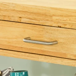 SoBuy Küchenwagen Servierwagen Küchentisch Mit Flaschenablagen Und Schublade FKW24-N -Küchenzauber Günstiges Geschäft 968390414785d376eee388a3bc9463dd