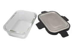 2 Stück Steuber Glas Frischhaltedose 1000ml Mit Schwarzem Edelstahldeckel, Luftdichter Silikon-Klickdeckel, Backofengeeignet -Küchenzauber Günstiges Geschäft 96f9e8f04cb53be03d19cb496b394c4f