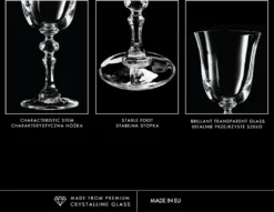 KROSNO Krista Kleine Rotweingläser, 6er-Set, 220 Ml -Küchenzauber Günstiges Geschäft 97b9f3d4fe063f35a3789aad9c3c6ff2