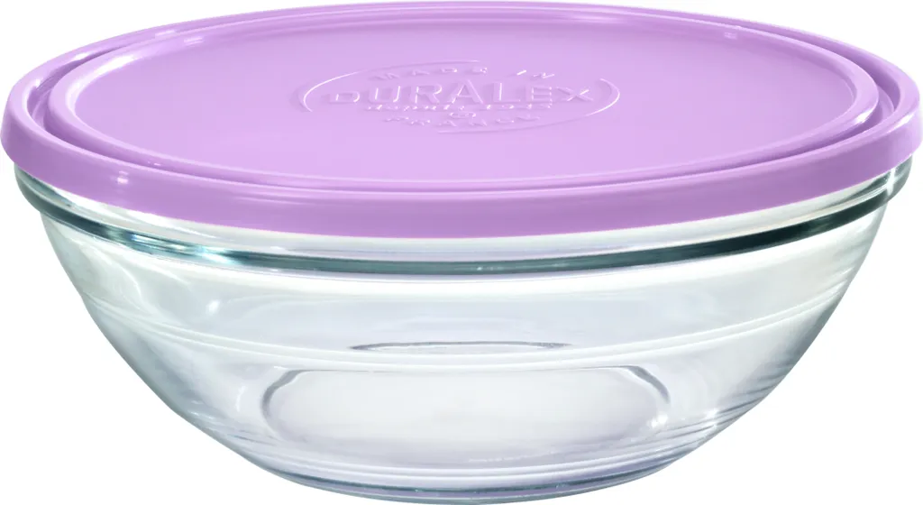 Duralex Freshbox Rond Frischhaltebox Mit Deckel, 2.4 Liter, Glas, Violett, 1 Stück 1 Duralex Freshbox Rond Frischhaltebox Mit Deckel, 2.4 Liter, Glas, Violett, 1 Stück
