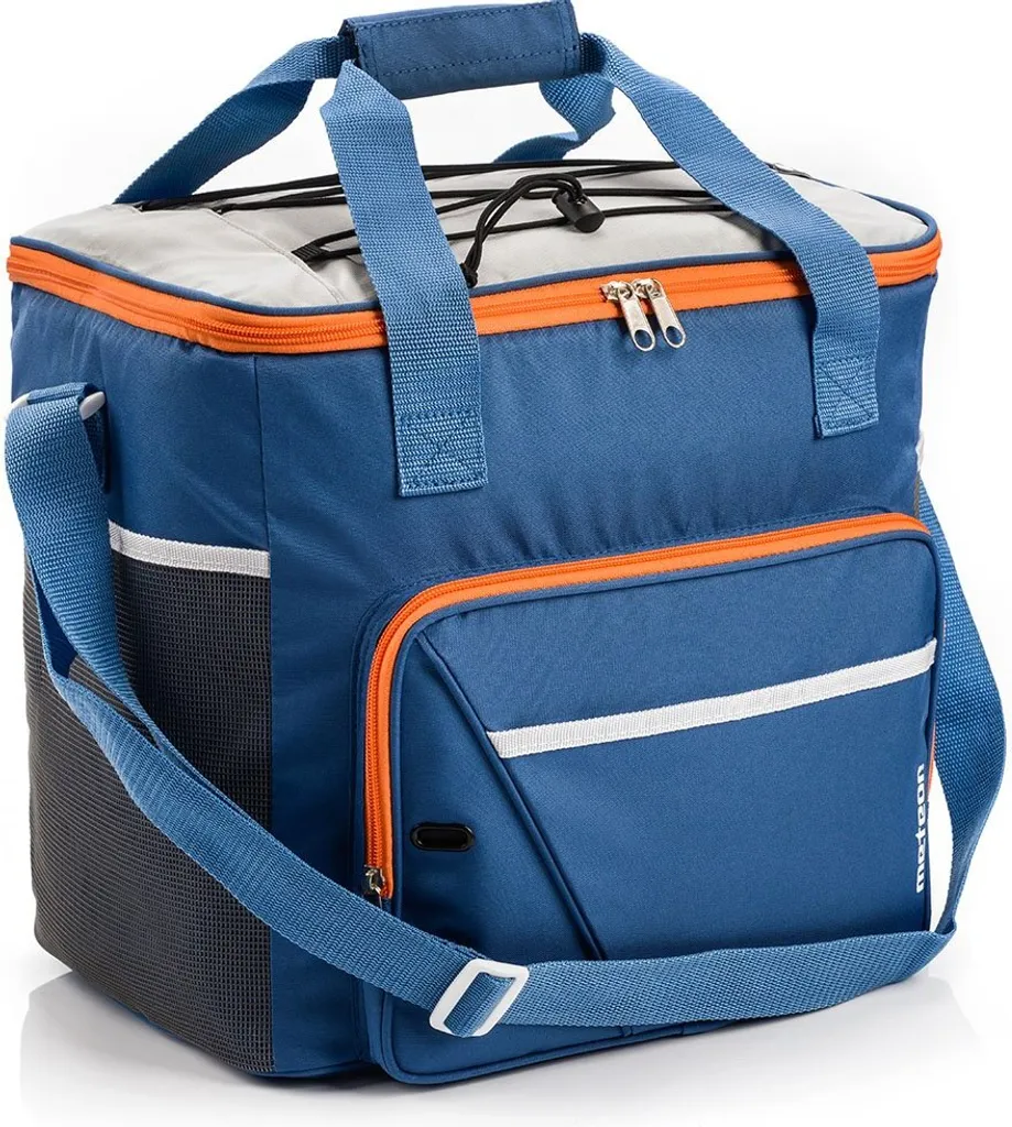 METEOR Kühltasche Frosty Picknicktasche Thermotasche Isoliertasche 30L Blue/grey 1 METEOR Kühltasche Frosty Picknicktasche Thermotasche Isoliertasche 30L Blue/grey