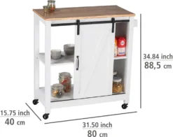 Wenko Küchenwagen Landhaus -Küchenzauber Günstiges Geschäft 9be3be651479836ec50f5045d94303da