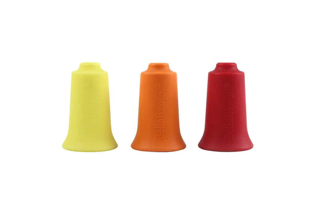 BellaBambi Trio Schröpfen Set Aus Silikon Für Vakuummassage, Gelb, Orange, Rot 13 BellaBambi Trio Schröpfen Set Aus Silikon Für Vakuummassage, Gelb, Orange, Rot – Bild 13