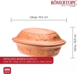 RÖmertopf 2 119 05 Römertopf " Rustico" 2,5 Kg Für 2 - 4 Personen, Postsicher 15 RÖmertopf 2 119 05 Römertopf " Rustico" 2,5 Kg Für 2 - 4 Personen, Postsicher -Küchenzauber Günstiges Geschäft a30a05cf4f19883a72cf264596532963