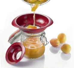 Westmark 1155 2270 Einmachtrichter 'Twix', Rot, 2-teilig (1 Set) -Küchenzauber Günstiges Geschäft a33dd598db7bb07f6463dfaf8468c98c