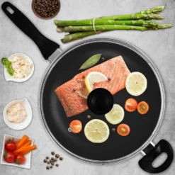 Löwenthal Pfanne Mit Glasdeckel 28cm Schmorpfanne Antihaft Hochraumpfanne Bratpfanne Induktion Grillpfanne Pfanne Universalpfanne -Küchenzauber Günstiges Geschäft a889e973fbe3f3411abfe96300813d62