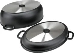 Universalbräter 7,5 L Alu-Gussbräter Multi-Grill-Bräter Deckel = Auflaufform -Küchenzauber Günstiges Geschäft a89bc839a579cf65368b1c2ecb50bcc5