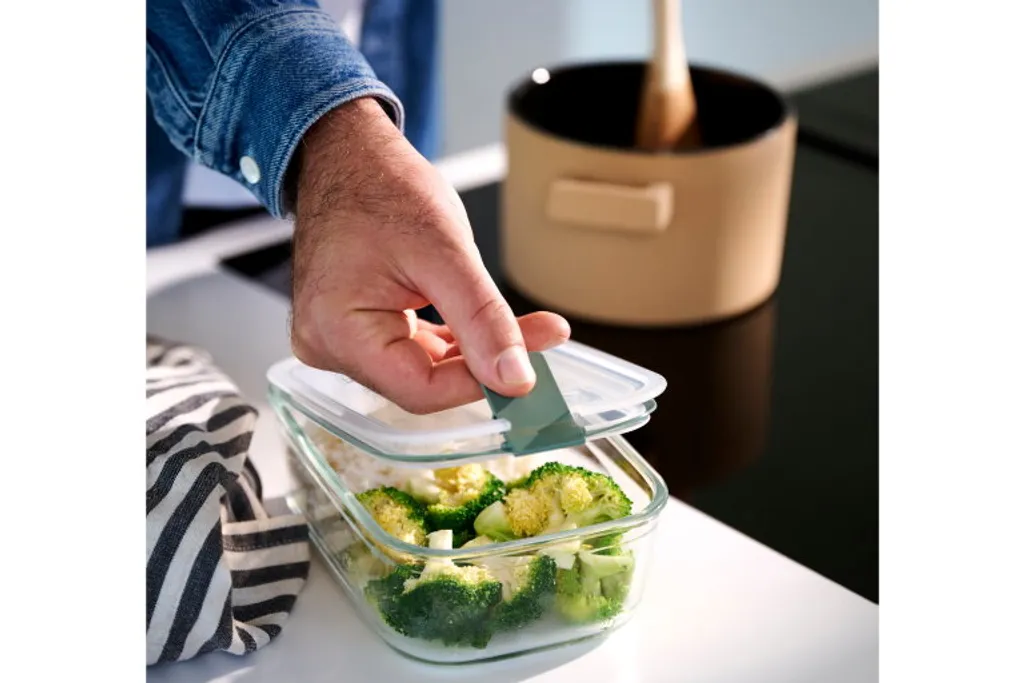 Mepal - Glas Frischhaltedose Easyclip 1000 Ml - Nordic Sage 5 Mepal - Glas Frischhaltedose Easyclip 1000 Ml - Nordic Sage – Bild 5