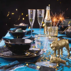 BUTLERS GOLDEN TWENTIES 4x Gläser Mit Goldrand Und Rillen 300ml -Küchenzauber Günstiges Geschäft ab18c49383e6f7bfd4c17a79f23c4561