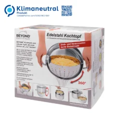 BEYOND® Edelstahl Kochtopf 24 Cm, Mit Glasdeckel Und Herausnehmbarem Siebeinsatz 18 BEYOND® Edelstahl Kochtopf 24 Cm, Mit Glasdeckel Und Herausnehmbarem Siebeinsatz -Küchenzauber Günstiges Geschäft ad7d4b9fa77110e1c0c3ad543f90b12d