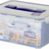 Lock & Lock Classic Vorratsdose 6,50 L, Recheckig, 294x230x138 Mm, Semi-transparent/blau