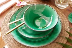 Sänger SÄNGER Steingut Geschirrset Palm Beach, Tafelservice & Servierplatten Set 23 Teilig Für 4 Personen -Küchenzauber Günstiges Geschäft ae6a8c8f36321f995159b0777ca5c71e