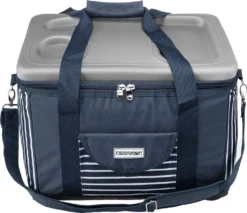 Anndora Kühltasche XL 40 Liter AHOI Mit Reissverschluss - Blau-weis-gestreift -Küchenzauber Günstiges Geschäft ae803c033e98c3997cd1980d61306826