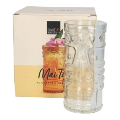4x Mai Tai Glas 490 Ml Klarglas Cocktail-Kelch Tiki-Cocktail Rum-Longdrink Mai Tai Glass -Küchenzauber Günstiges Geschäft af1462a2267933a9e3b5a6082efa5349