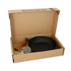 Gusseisenpfanne - Bratpfanne - Tiefe Pfanne Mit Holzgriff - Maysternya - 28 Cm -Küchenzauber Günstiges Geschäft b1080c0d8da5f66de49c74d698de147a