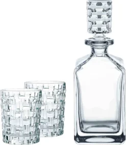 Nachtmann Bossa Nova Whiskyset 3 Teilig Kristallglas 101095 -Küchenzauber Günstiges Geschäft b1fe931d1f59d3e81a2202486134c76d