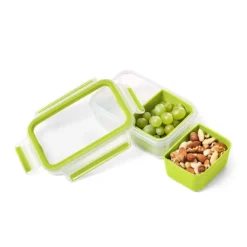 Emsa Snackbox CLIP & GO 0,55 Liter Transparent / Grün -Küchenzauber Günstiges Geschäft b5030da629eb105bd95ee1bb1bc0a8d3