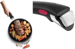 TEFAL INGENIO 5 Abnehmbarer Griff Aus Klassischem Bakelit -Küchenzauber Günstiges Geschäft b92d3c427ceed21049e8f02f5607c31f