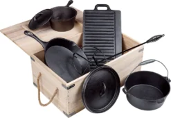 Dutch Oven Topf-Set Für Den Grill - 9-teilig