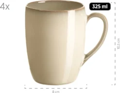 Mäser 931736 Kombiservice Ossia Für 4 Personen, Steinzeug, Grau (1 Set, 16-teilig) -Küchenzauber Günstiges Geschäft bae5ba39a2ebb89d684244c1dc7e335c