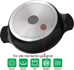 Aluguss Tajine Tagine Ø28cm Induktion Silikongriffe Gartopf Dampfgarer Bräter -Küchenzauber Günstiges Geschäft bc3db1f9e57dfa8879c98cd7f6264bec