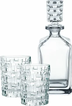 Nachtmann Bossa Nova Whiskyset 3 Teilig Kristallglas 101095 -Küchenzauber Günstiges Geschäft bc880a9dbb355000649c790f0166aefe