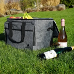 CampFeuer Kühltasche 30 Liter, Grau-meliert, Leicht Und Wasserdicht -Küchenzauber Günstiges Geschäft be1ebc08a4004892e1be44234a554ea9